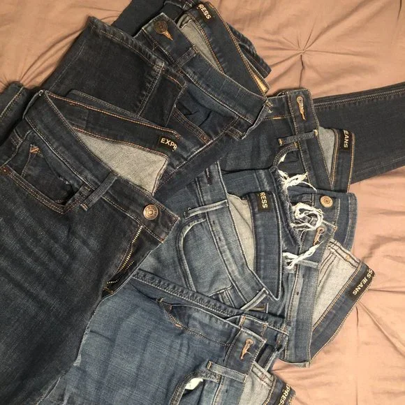 EXPRESS Jeans - Dark Wash - Picture 3 of 3